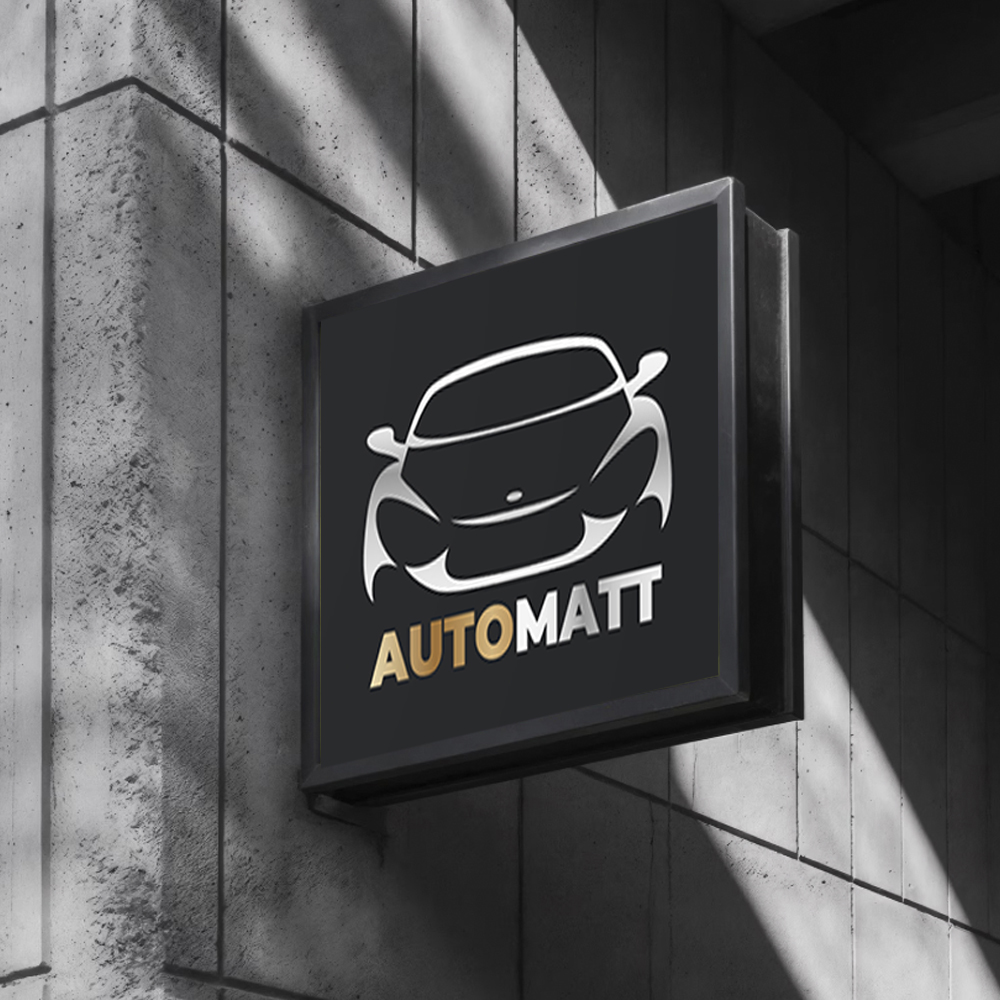AutoMatt Logo Design