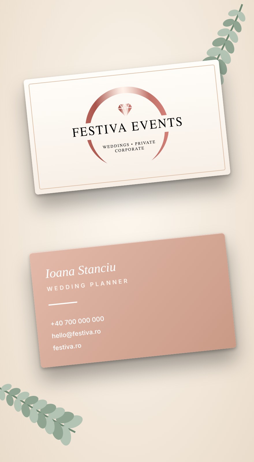Festiva Events — Business Card