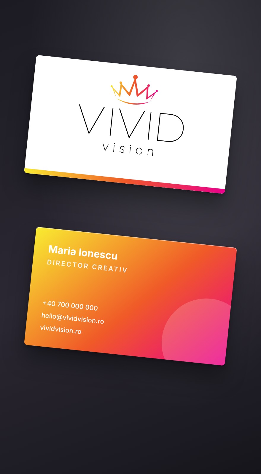 Vivid Vision — Business Card