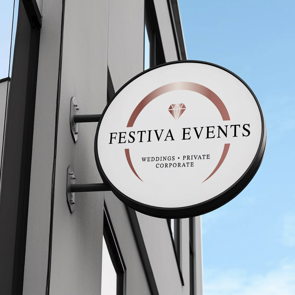 Festiva Events Logo Design