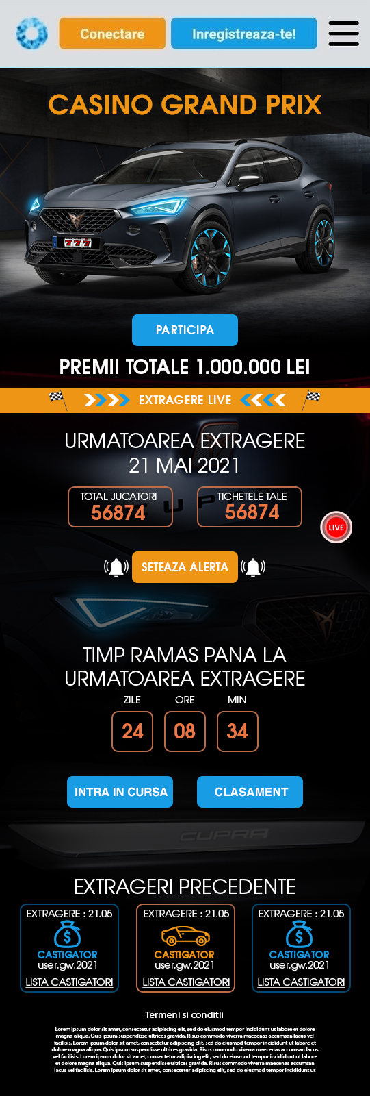 Game World — Tombola Online Mobile